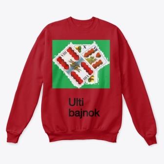 Ulti bajnok pulóver
